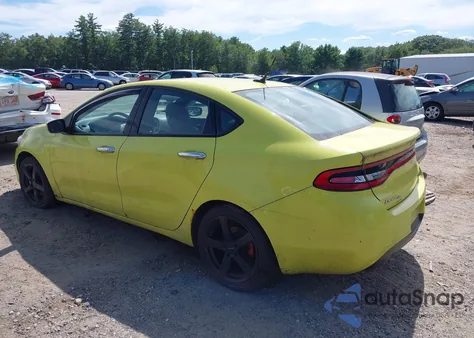 2013 Dodge Dart Limited из США, поврежденный, VIN 1C3CDFCH3DD299962